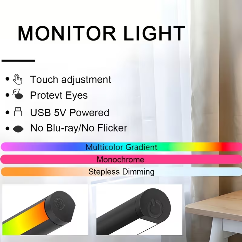 Monitor Light Bar - LED Monitor Light Bar CCT Touch