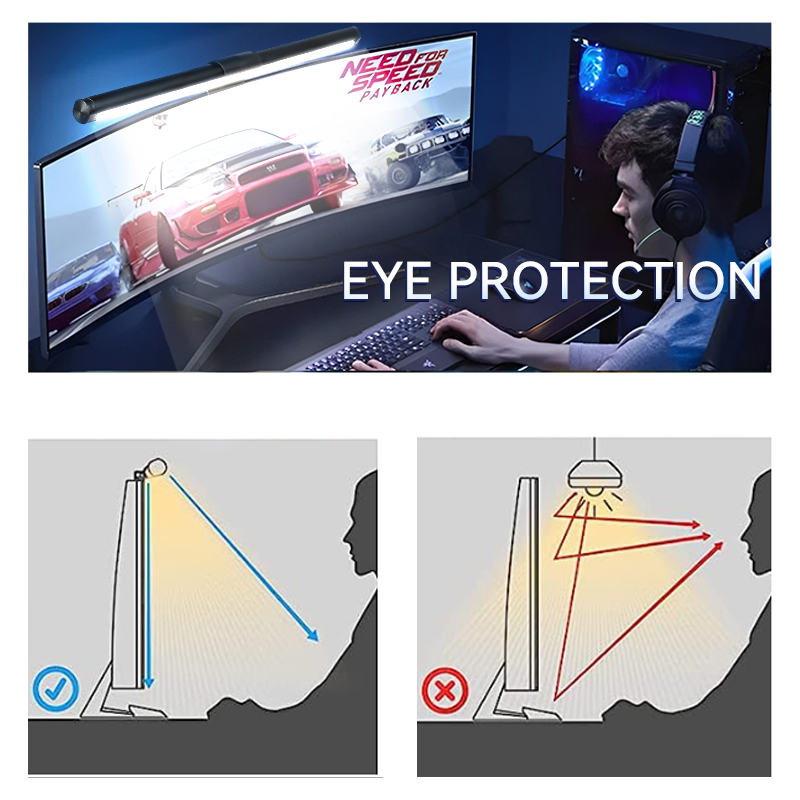 Monitor Bar LED Desk Light Com - Monitor Light Bar recension och pris