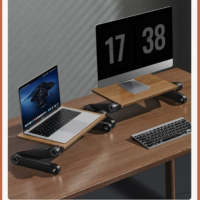 Solid Wood Laptop Height Stand - Laptop Stand Bamboo recension och pris