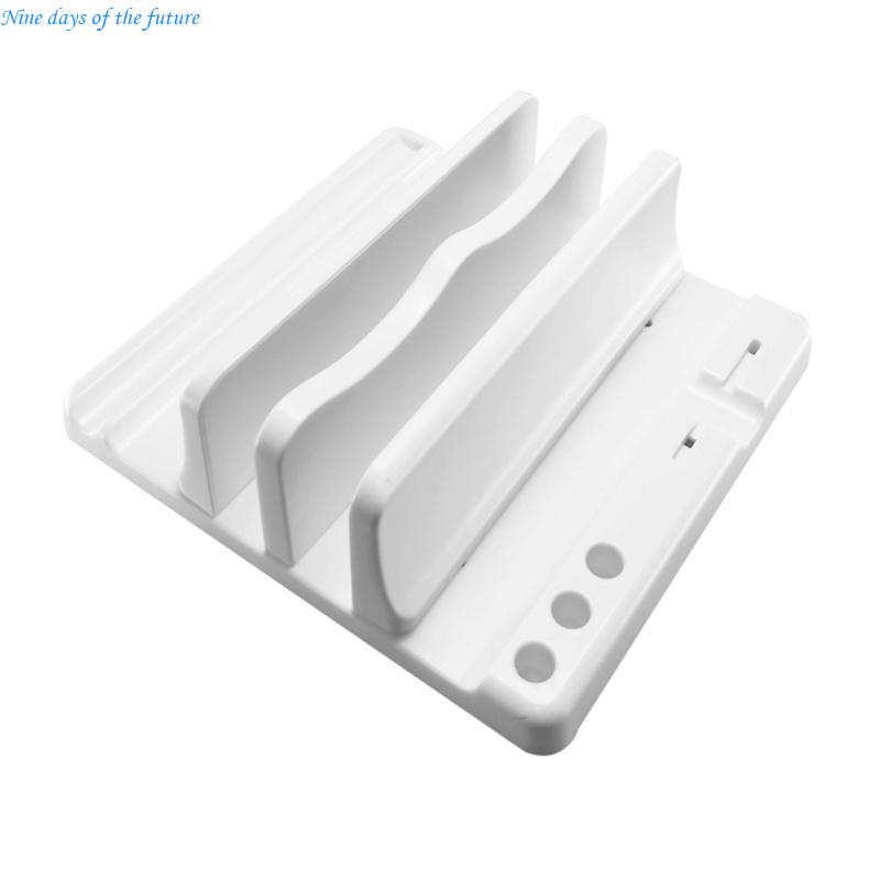 Space Efficient Vertical Stand - Laptop Stand Bamboo recension och pris