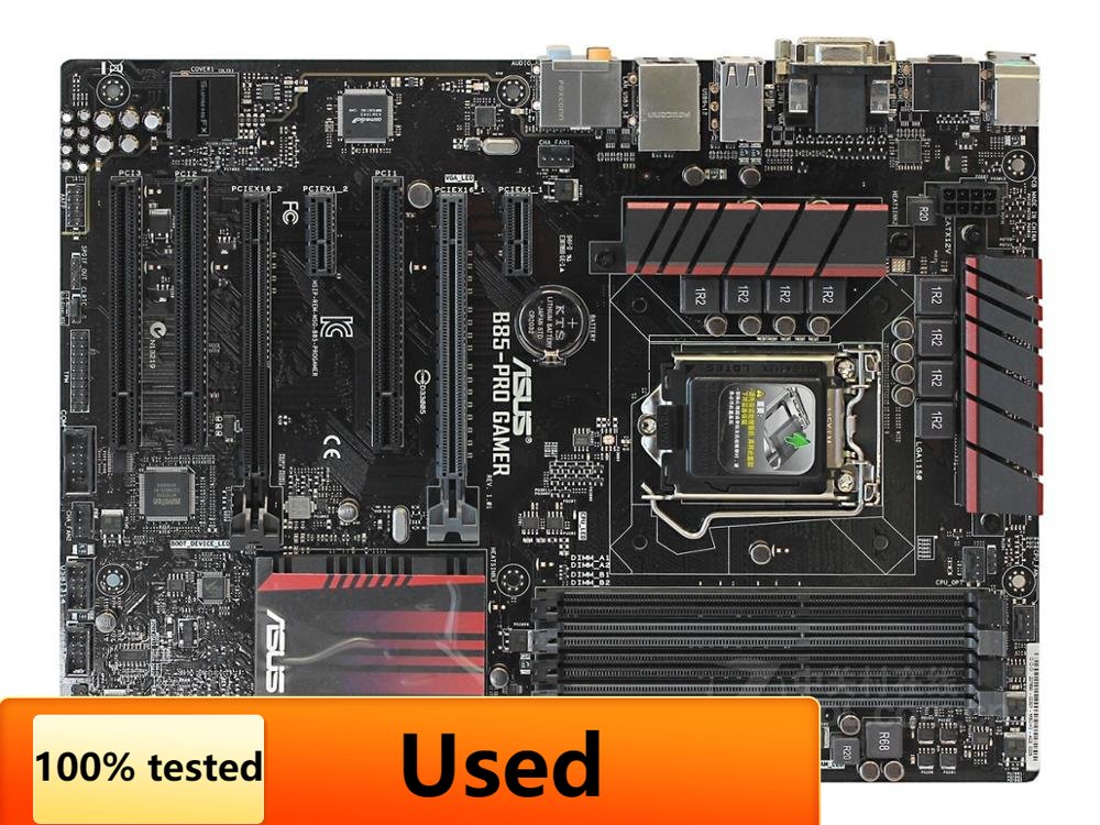 Asus B85 PRO GAMER Desktop Mot - Intel Cpu Core I7 recension och pris