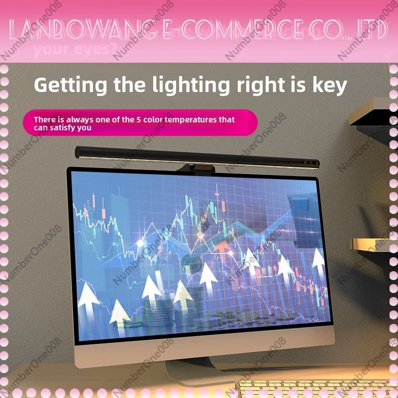 Aluminum Alloy Monitor Light B - Monitor Light Bar recension och pris