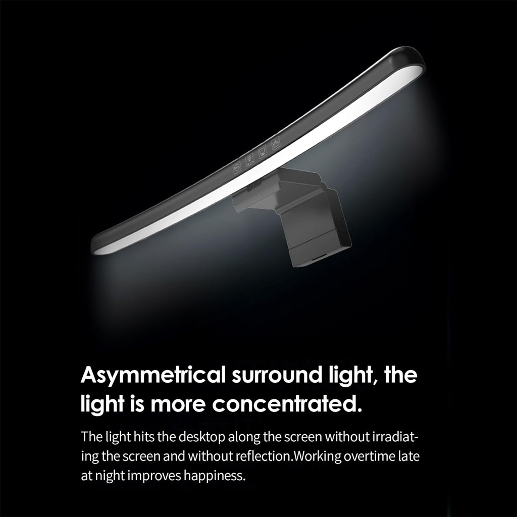Dimmable Color Changing Curved - Monitor Light Bar recension och pris