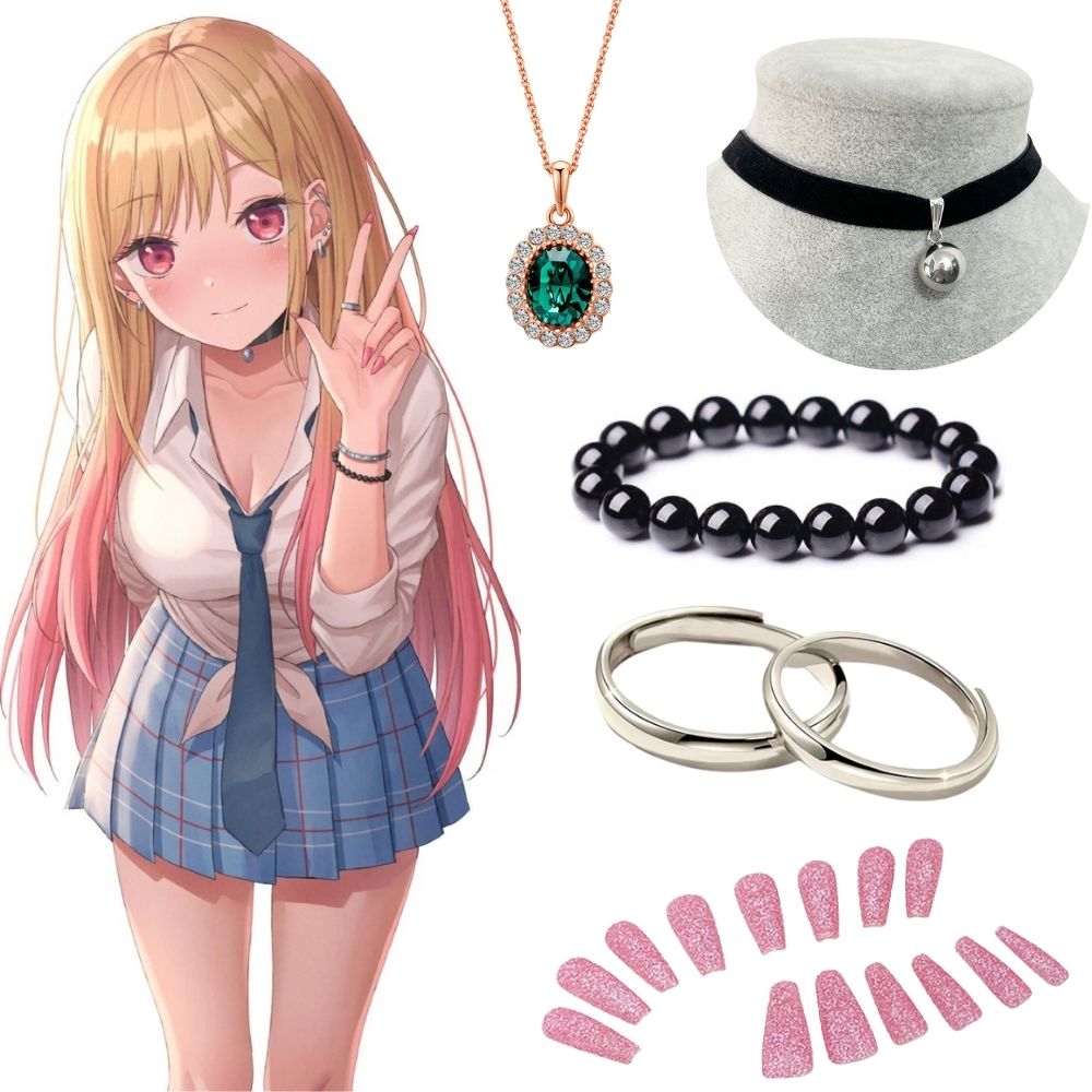Kitagawa Marin Earrings Neckla - Nail Tech Accessories recension och pris